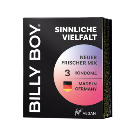 BILLY BOY Sinnliche Vielfalt - 3 Kondome