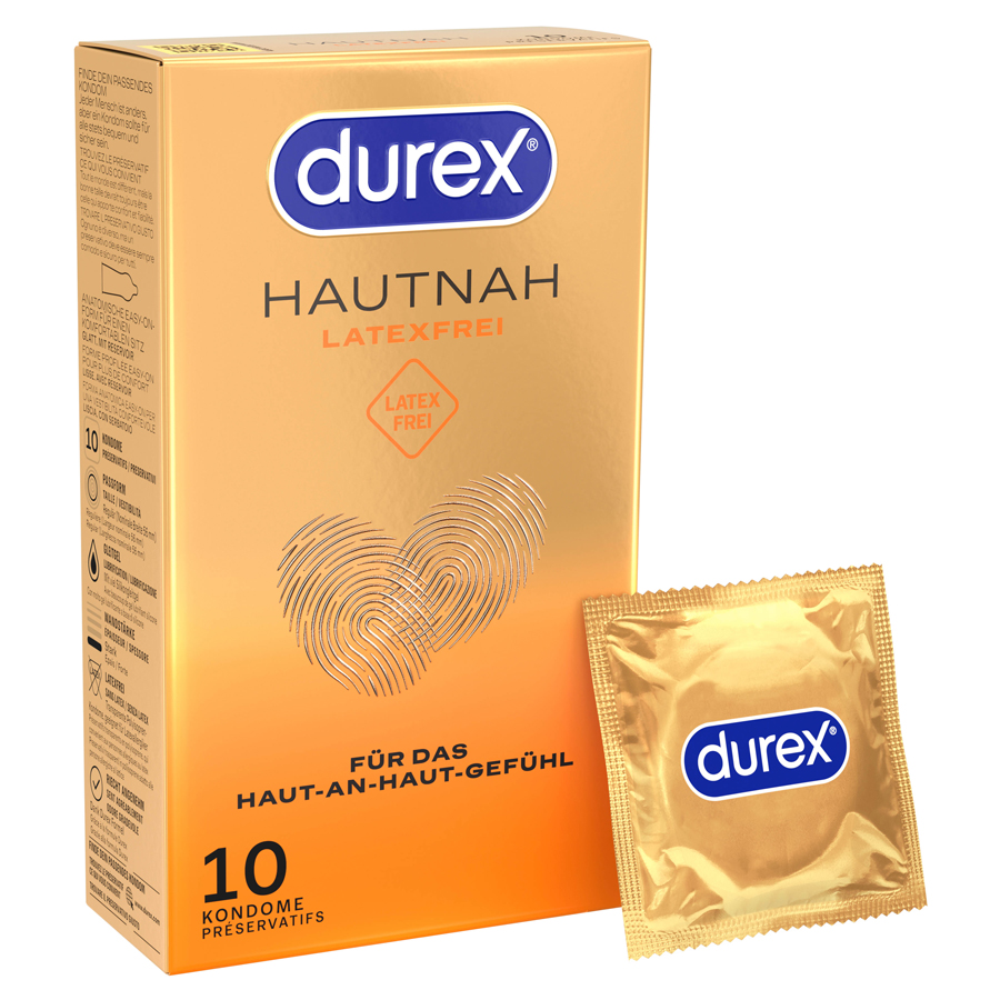 DUREX Hautnah Latexfrei - 10 Kondome