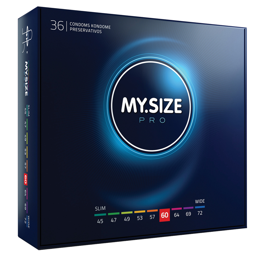 MY.SIZE PRO 60 - Packungsinhalt: 36 Kondome
