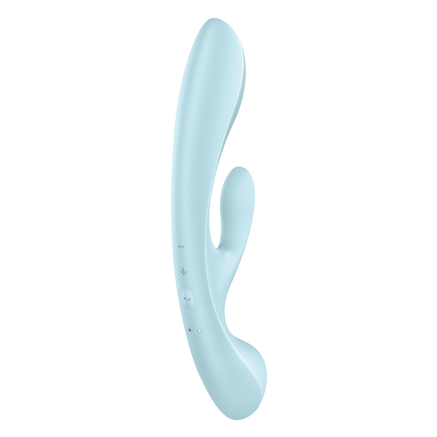 SATISFYER Triple Oh - Farbe: ice blue